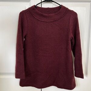 LOFT Women’s XS Dark Red Sweater